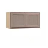 Hampton 36x18x12 Wall Bridge Cabinet Beech
