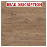 (7 x The Bid) Saddle Oak, 6 x 48", 12 MIL LVP Flo