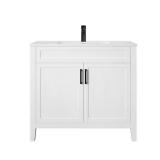 Sintra 37 in. Single Sink Vanity w/ White Top