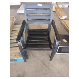 (2) Metal Chairs
