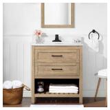 Autumn 30 in. Bath Vanity w/ White Top