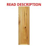 (3) Hampton Wall Cabinet Natural Hickory Doors (S