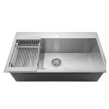 Stainless Steel 30x18 Single Bowl Sink
