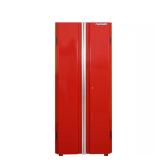 Red Steel Freestanding Garage Cabinet