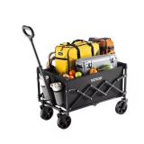 Steel collapsible wagon, all-terrain cart