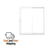 JELD-WEN V-2500 72x80 White Vinyl Patio Door