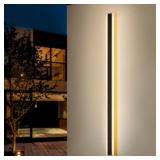 Sue 60" Black 36W LED Wall Sconce 12XBID