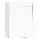 Shaker Wall Cabinet Satin White