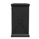 26 in. Slate Monarch Self-Watering Planter