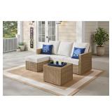Hampton Bay Everlee 3-Piece Wicker Set