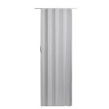Via 48x80 White Vinyl Accordion Door