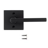 Kwikset Halifax Matte Black Dummy Lever