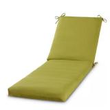 23x73 in Outdoor Chaise Lounge Cushion Kiwi
