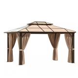Brown Gazebo 10x13 with Netting *Box 2 of 2 ONLY
