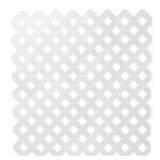 Deckorators 48-in x 8-ft White Privacy Lattice