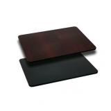 Flash Furniture Table Top 1.125", Black
