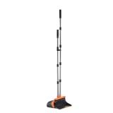 Heavy-Duty Broom & Dustpan Set with Teeth