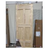 6-Panel Pine Slab 30" x 80"