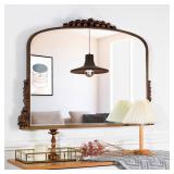 Vintage 35.4x23.6 in Resin Frame Arch Mirror
