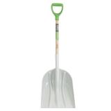 27.5 in. D-Handle Poly Grain Scoop Shovel