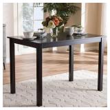 Baxton Eveline Espresso Dining Table 4