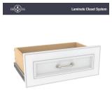 (3) Impressions 22W x 9H White Wood Drawer Kit