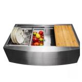 Farmhouse Apron-Front Sink 33x22