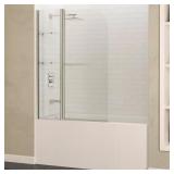 Galleon 48x58 Frameless Tub Door Ni