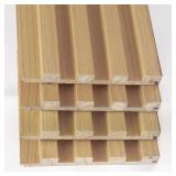 Oak Wood Slat Wall Paneling 16 sq ft