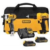 DEWALT 20V MAX Drill & Impact Kit