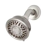 5-Spray 3.8-in. Wall Mount Shower Head Ni