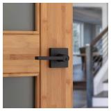 Kwikset Halifax Matte Black Door Knob
