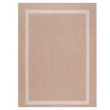 Waikiki Beige/White 6 ft. x 9 ft. Rug