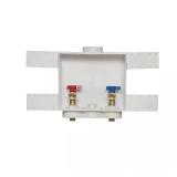 Quadtro 2 in. Copper Outlet Box with Valves
