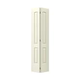 Caiman 2-Panel Vanilla Closet Bi-Fold Door