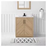 Glacier Bay Huckleberry Vanity, Weathered Tan