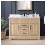 Home Decorators Doveton 48" Vanity with Top - Whi