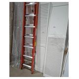 12" x 80" Louver White Bi-Fold Door