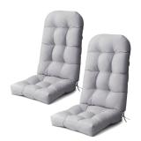 50x20 in. Adirondack Chair Cushion, Light Gray