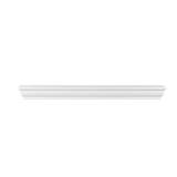 White Fireplace Mantel Shelf 50 lb Wood