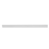 37 in. W Cultured Marble Vanity Splash White