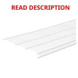 (5) 4FTX16IN HEAVY DUTY SHELF (One Damaged)