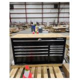 Husky Modular 52 in. 10-Drawer Mobile Work Bench