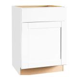 Hampton Bay Shaker Cabinet, Satin White