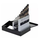 Black & Gold High Speed Drill Bit Set (15-Pc)