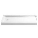 STORE+ Ensemble 30x60 Left Shower Base White
