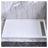Cedaridge 48x36 Shower Pan, White