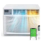 12,000 BTU WIFI Window AC with Heater