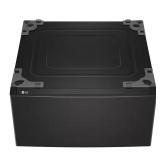 27 in Laundry Pedestal with Drawer (Black)