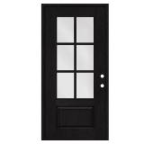 Regency 36x80 3/4-6 Lite Glass LHIS Door
